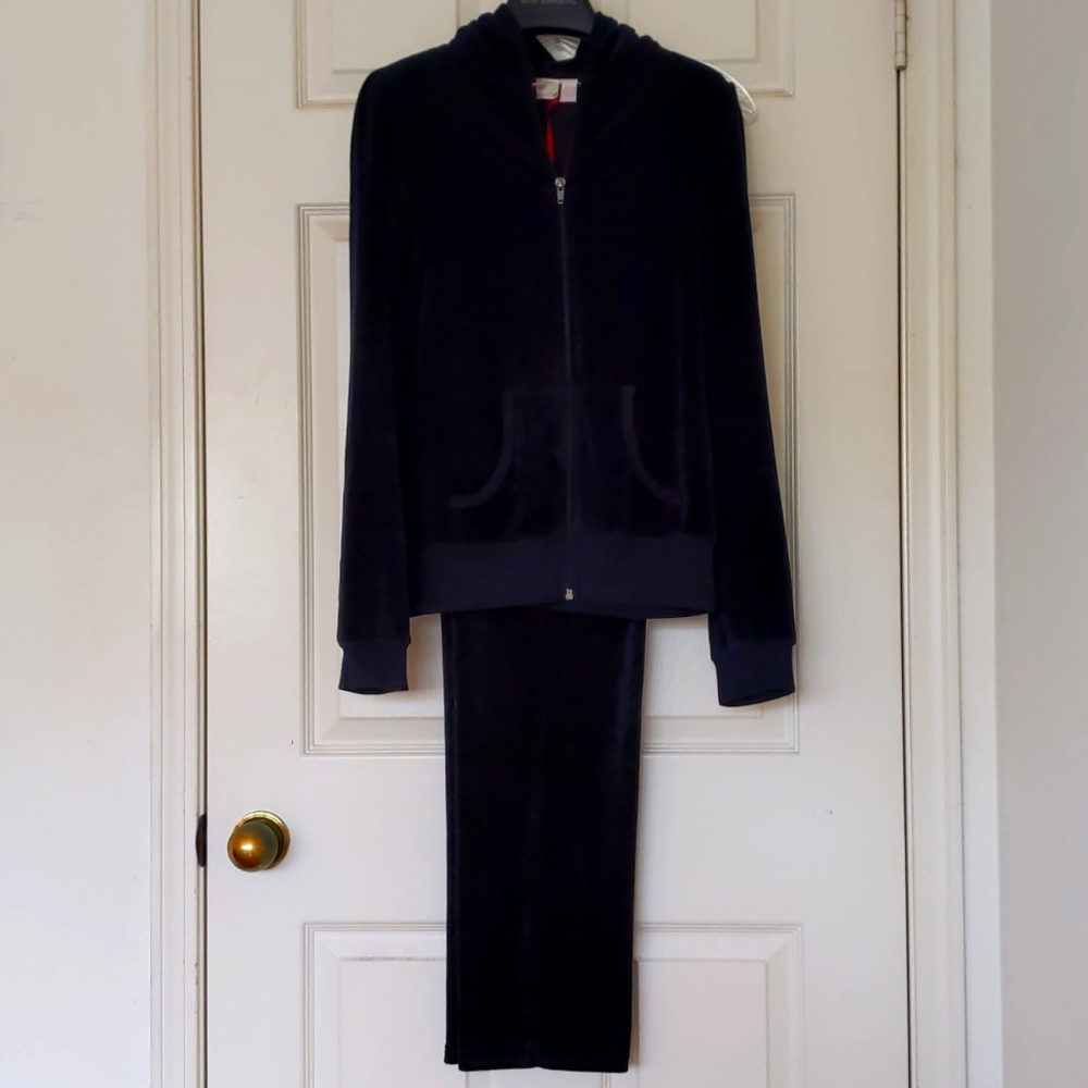 NWT. Charlotte Russe Woman's Fleece Jacket and pants set.